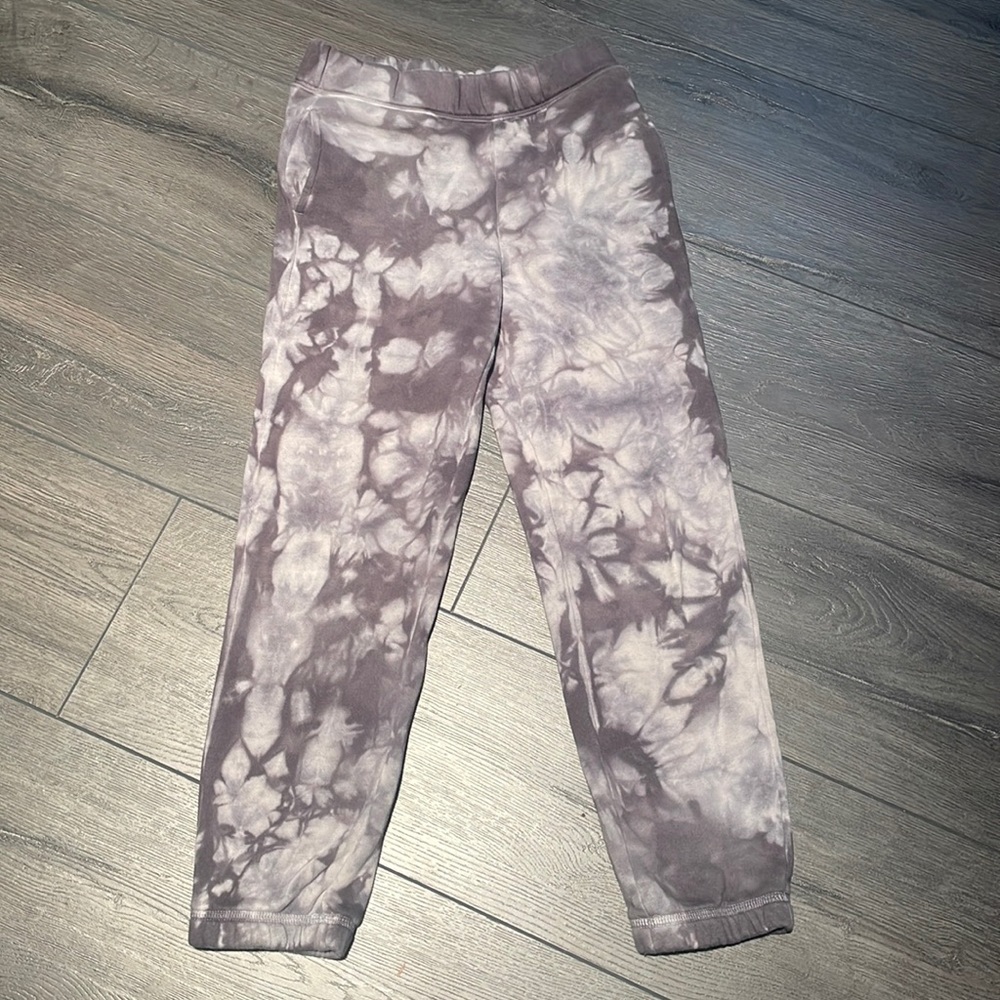 Art Class size 7/8 black and white marble/tie dye joggers/sweatpants